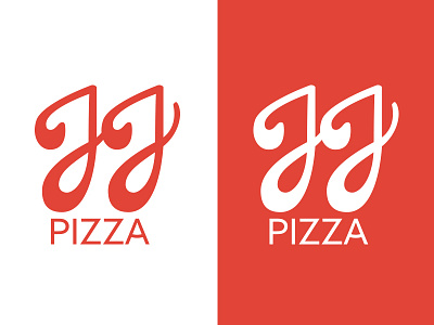 JJ Pizza - #ThirtyLogos branding design hand lettering logo mark pizza thirtylogos