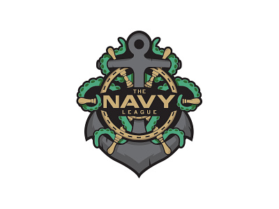 Navy League Esports Logo