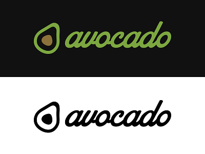 Avocado - #ThirtyLogos avocado branding design food icon logo mark vegetable