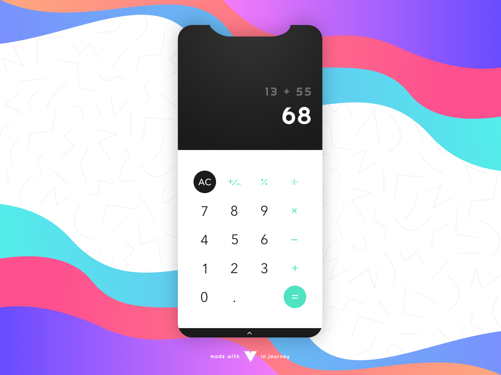 Calculator - Daily UI 004