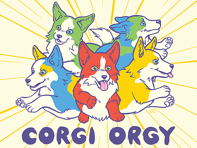 Corgi Orgy