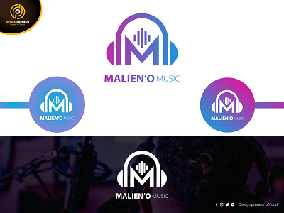 Music Logo Designing / Musician Logo beats business logo dance dj graphic design illustration logo logo design logo maker logodesigning musica musical logo musician newmusic rap rapper rock sound logo soundmaster studio logo