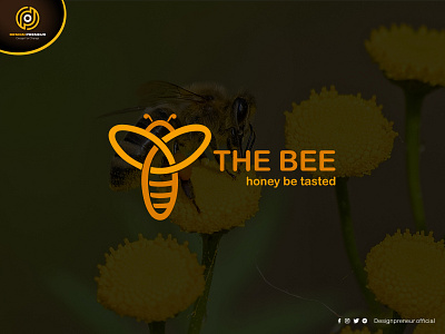 Honey Bee Logo Design