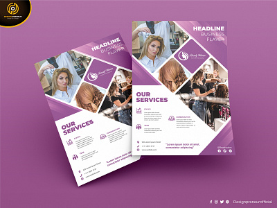 Salon Flyer - Business Brochure