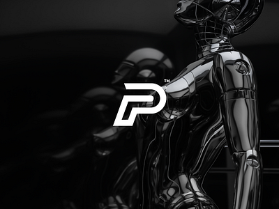 P lettermark design graphic design letter p lettermark logo logo design p p lettermark p logo