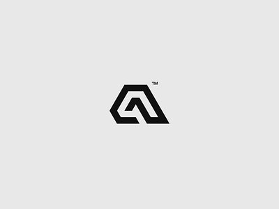 A logomark a logo design a logomark letter a letter logo logo logo design