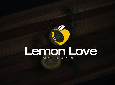 Lemon Love Kitchen Logo Design brand and identity brand book design brand identity branding design illustration logo logo design ui vector