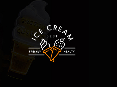 Ice Cream Bar Logo Design