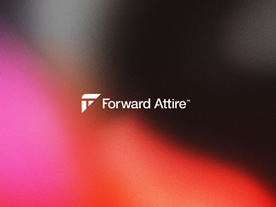 Forward Attire Update apparel attire bold brand branding clothing clothing company design f forward geometric logo logo design minimal shirt simple t shirt tag texture tshirt