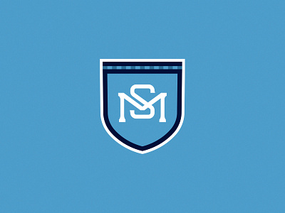 SM Monogram Shield by Brennan Burling on Dribbble