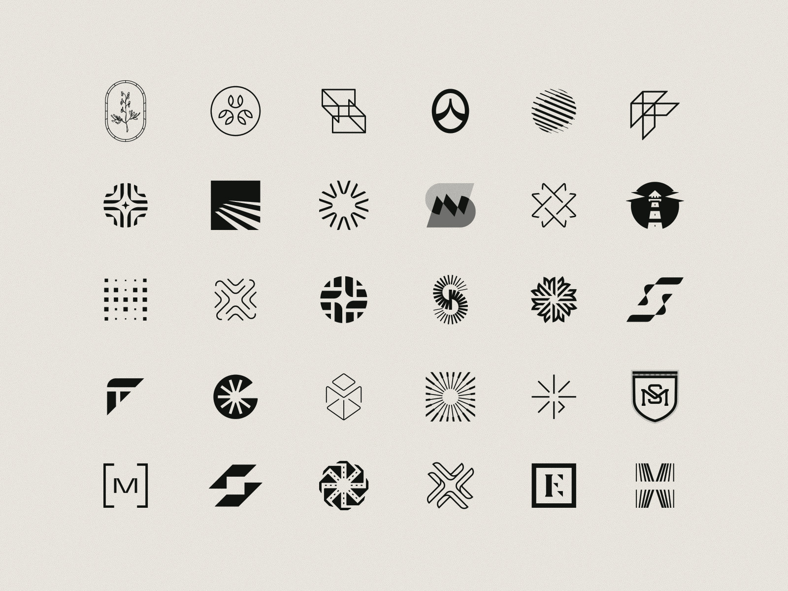 Unused Logos Vol. 2 by Brennan Burling on Dribbble