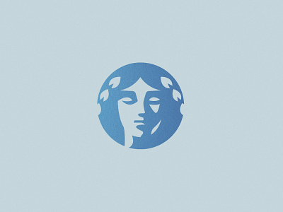 Goddess | Unused Concept brand branding crest design face female foil goddess greek logo profile shadows simple texture woman