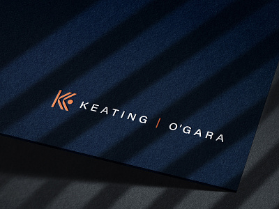 Keating O'Gara Law | Brand Identity bold brand branding design elegant elevated firm law law firm lawyer logo logo design luxury mature minimal mock mockup simple up