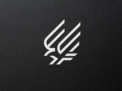 🦅 Eagle | Unused bold brand brand design branding design eagle fly geometric icon logo logo design minimal monoline simple texture wing wings
