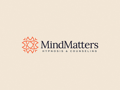MindMatters | Brand Identity bold brand branding care counseling design geometric health hynosis hypno icon logo logo design mind minimal serif simple therapy