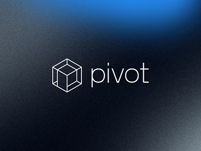 Pivot | Unused accurate brand branding cube design gradient health healthcare logo logo design machine machining minimal p precision simple tech technology texture