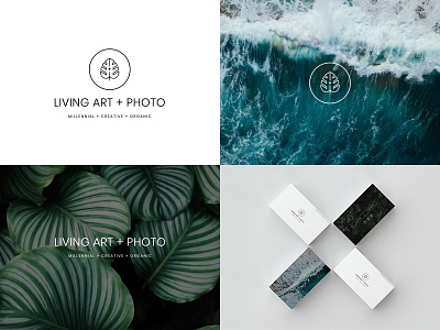 Living Art + Photo Logo Design