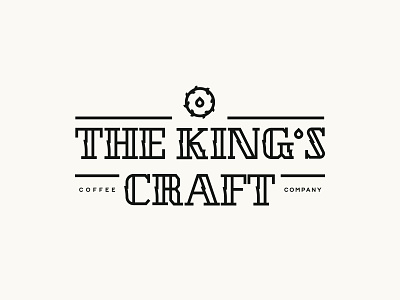 Coffee Rebrand blood brand branding brew coffee craft custom design king logo rebrand thorns type typography