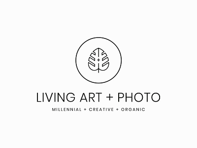 Living Art + Photo Logo