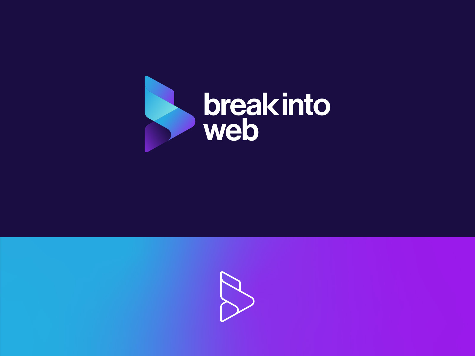 break-into-web-brand-identity-by-brennan-burling-on-dribbble