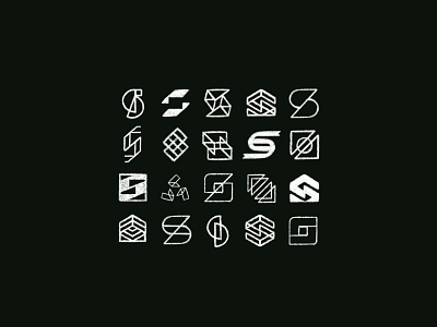 S Architecture Logo Sketches