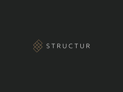 STRUCTUR | Brand Identity architecture brand brand design brand identity branding design idenity interior interior design logo logo design luxury s simple upscale