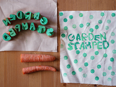 Veggie Stamping