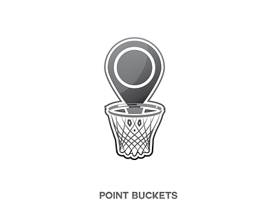 Point Buckets Logo Design