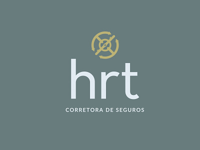 Identidade Visual - HRT Corretora de Seguros design identidade visual logodesign logotipo logotipos marca marcas typography vector