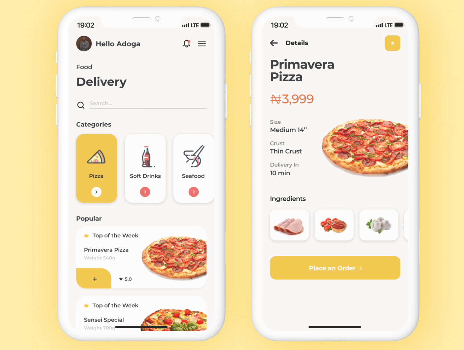 Foodbox Mobile App by Owen Adoga on Dribbble