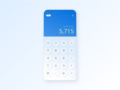 Calculator App UI Design