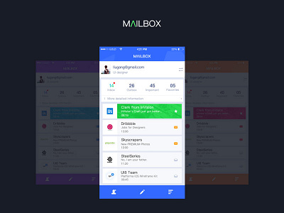 A simple email APP