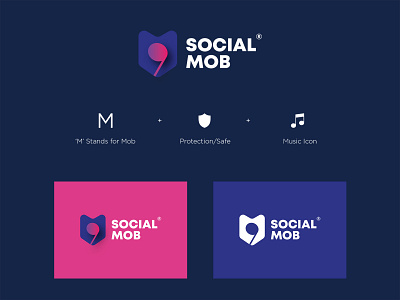 Logo design concept clean design graphicdesign illustration logo socialmob typography