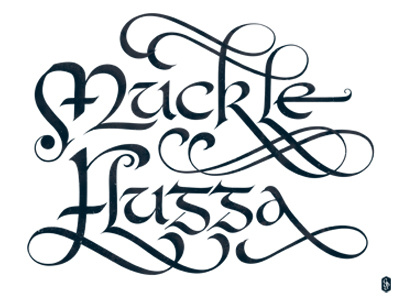 GPalmer Muckle Flugga calligraphy design designer half uncial hand drawn hand lettered lettering scottish typography