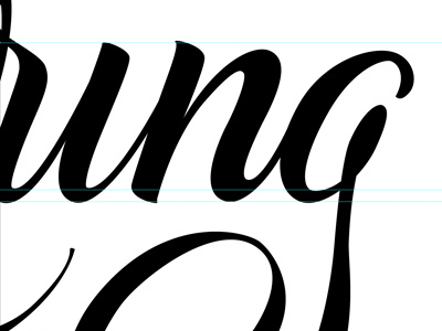 Sneak Peak... cursive custom lettering filigree lettering ligatures mechanical pencil script sketch