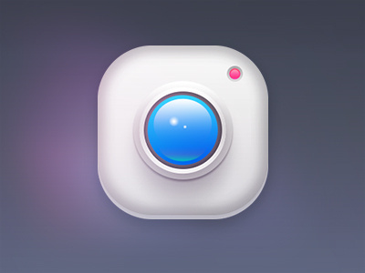 Camera Icon - Free PSD camera icon
