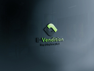 E Vendition branding design ecommerce ecommerce design graphic design icon illustrator logo logo design vector