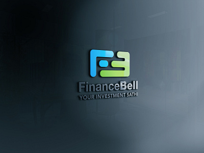 FinanceBell branding design finance logo graphic design icon illustrator logo logo design typography vector