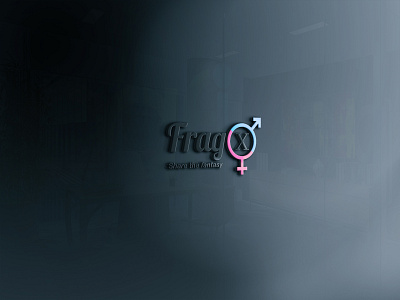 FragX branding deodorant design fragrance graphic design icon logo logo design vector