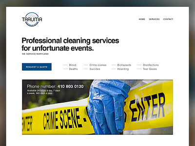 Cleaning services clean flat landing pascal robert white