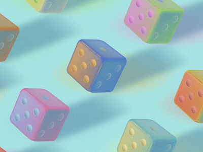 Dices in Lights illustration