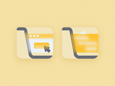 Two Kinds of Cart cart glassmorphism icons shopping