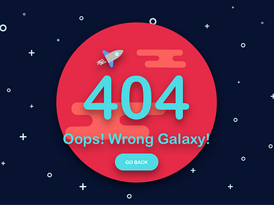 Daily UI #008 - 404 Page