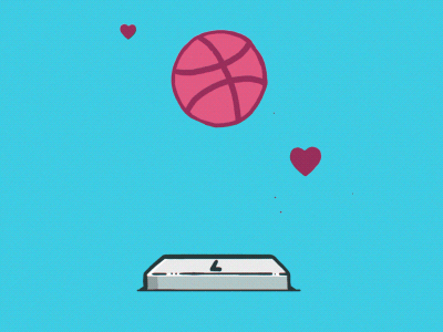 This Is Dribbble !!! animation ball by cel dribble emanuele frame gif graphic loop marani motion