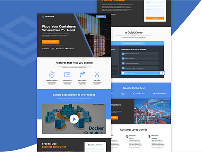 Convox Landing Page