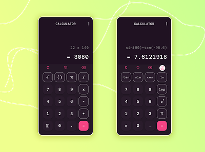 Calculator #04 buttons calculator creative dailyui scientific calculator ui uichallenge ux uxchallenge uxdesigner