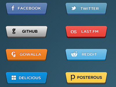 Social Buttons buttons social