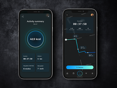 Running app