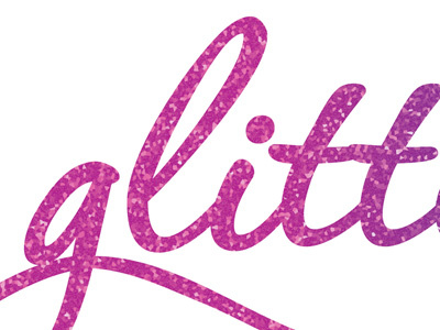 Glitter Logo female girly glitter logo pink pretty purple shiny shopping