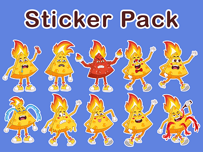 Cheesie Sticker Pack
